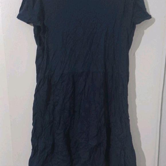 Time and Tru Deep Blue Top - Picture 3 of 4